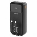 Dudao K15MAX 30000mAh PD 22.5W Powerbank, jossa on sisäänrakennetut kaapelit - Dudao K15MAX 30000mAh PD 22.5W Powerbank, jossa on sisäänrakennetut kaapelit -