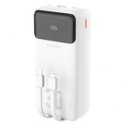 Dudao K15MAX 30000mAh PD 22.5W Powerbank koos sisseehitatud kaablitega - Dudao K15MAX 30000mAh PD 22.5W Powerbank koos sisseehitatud kaablitega -