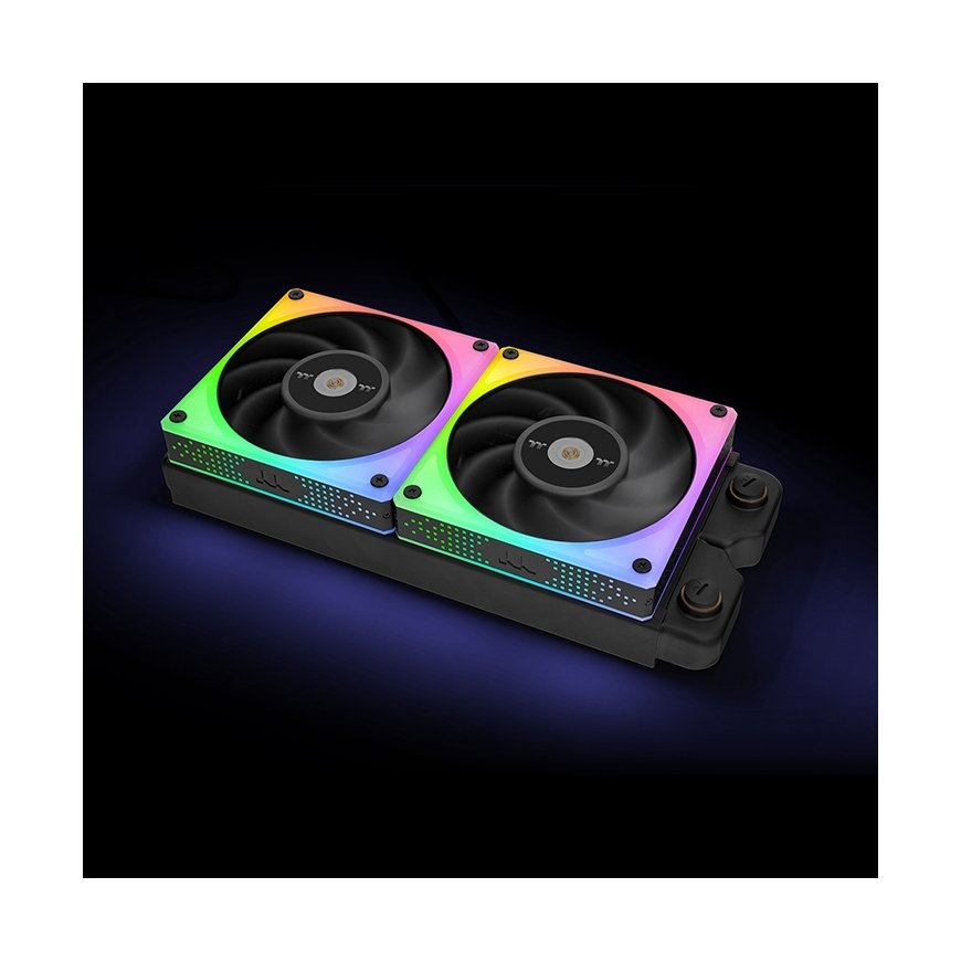 Thermaltake TOUGHFAN 12 RGB Tietokonekotelo Tuuletin 12 cm Valkoinen 3 kpl – 4