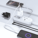 Dudao A26TCEU Headphones Adapter 25Watt 1xUSB-C 1xUSB-A (1m USB-C to USB-C cable included) Black Dudao A26TCEU Headphones Adapter 25Watt 1xUSB-C 1xUSB-A (1m USB-C to USB-C cable included) Black