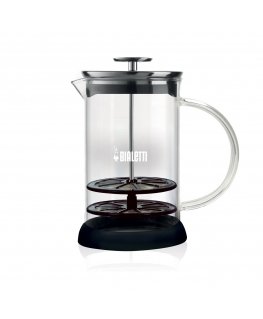 Bialetti 0004410 manuālais kafijas pagatavošanas rīks French Press 1 L Melns, Caurspīdīgs