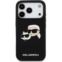 Karl Lagerfeld skysto silikono dvigubų galvučių „MagSafe“ dėklas, skirtas „Apple iPhone 17 Pro“. Karl Lagerfeld skysto silikono dvigubų galvučių „MagSafe“ dėklas, skirtas „Apple iPhone 17 Pro“.