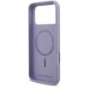 "Karl Lagerfeld" liquid silicone "Karl and Choupette MagSafe" case for "Apple iPhone 17 Pro Max".