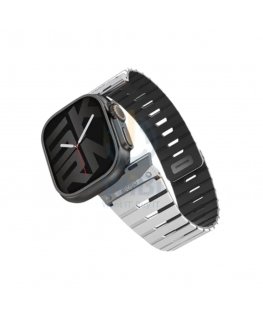 Dirželis Skinarma Gemini Apple Watch 49|46|45|44 mm kreidos spalvos