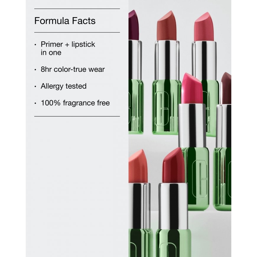 Clinique Pop Longwear Lipstick 3,9 g Nude Pop Сияние – 5