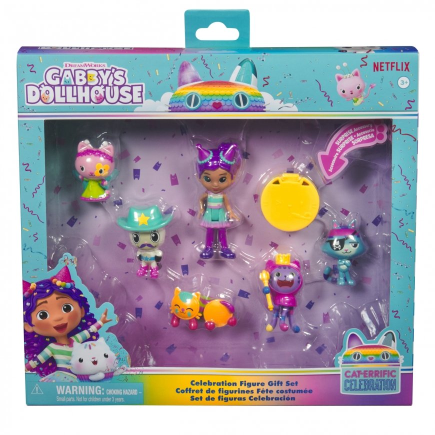Gabby's Dollhouse Celebration Figure Gift Set – 2