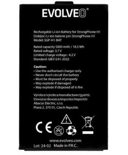 Alkuperäinen EVOLVEO 5000 mAh akku StrongPhone H1:lle