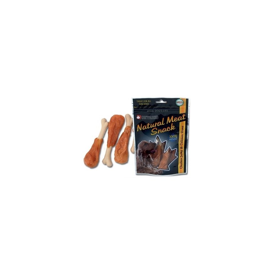 Ontario 214-505 suņu sausā barība 70 g Cālis