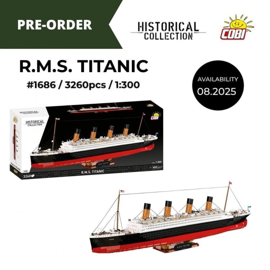 Blokit R.M.S Titanic 3260 blokkia