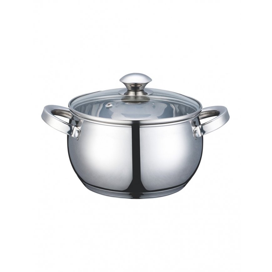 Pot Voltz OV51210G20, 20cm, 3.7 liters, Stainless steel