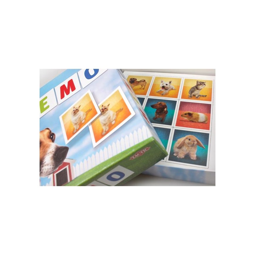 Tactic Pets Memo Korttipeli Yhdistelypeli – 2