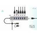 i-tec C31HUBMETAL703 хаб-разветвитель USB 3.2 Gen 1 (3.1 Gen 1) Type-C 5000 Мбит/с Серый