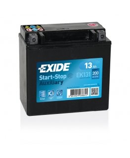 Exide EK131 ajoneuvon akku AGM (Absorbed Glass Mat) 13 ah 12 V 200 A moottoripyörä