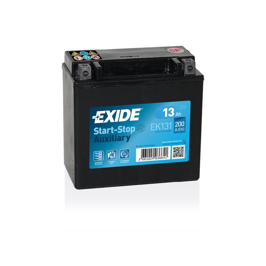 Exide EK131 automašīnas akumulators AGM (Absorbējošā