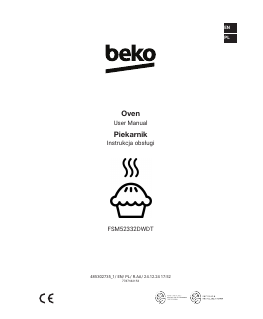 Gas cooker Beko