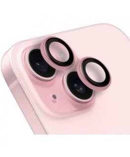 OBAL:ME Lens Protector for Apple iPhone 15|15 Plus Pink