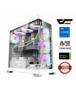 MDATA GAMING Core i7-12700F 32GB 1TB SSD 2TB HDD RTX 4060 Ti 8GB W11Home