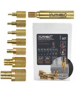 Ruthex litavimo antgaliai srieginiams įdėklams – M2 / M2.5 / M3 / M4 / M5 / M6 / M8