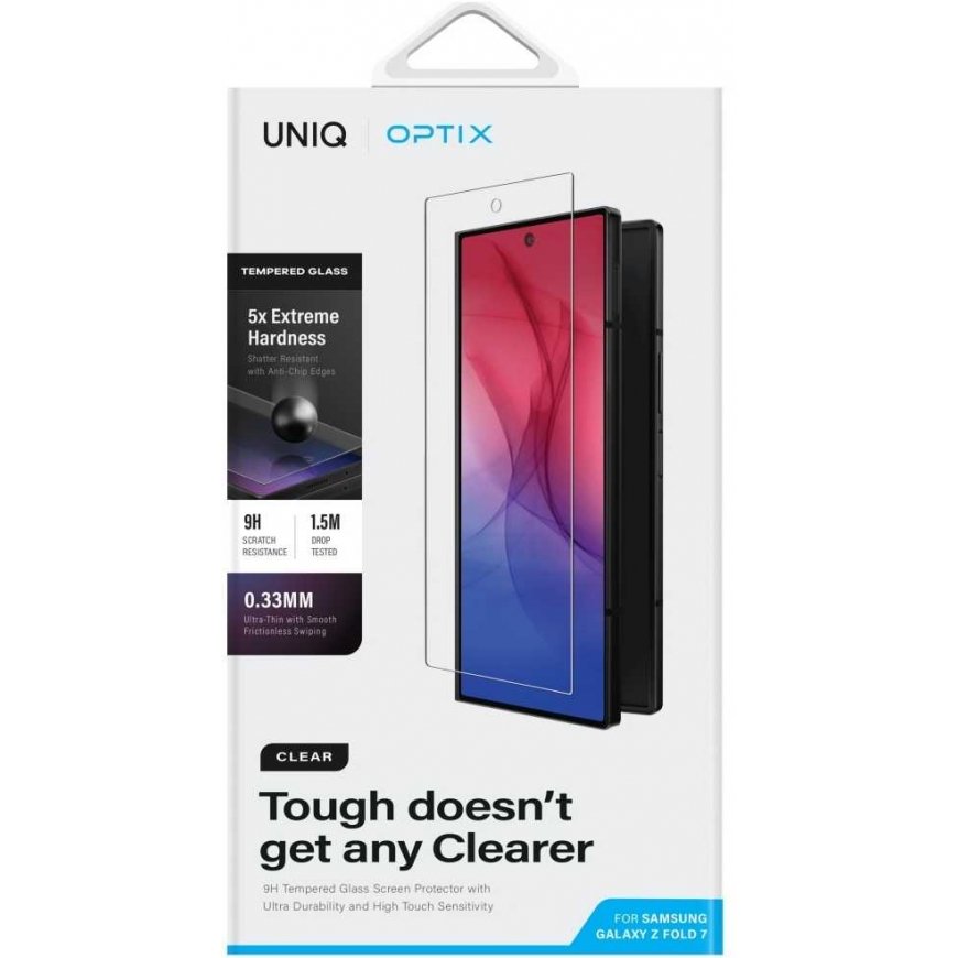 Защитное стекло UNIQ Optix Clear для Samsung Galaxy Z Fold7 – 2