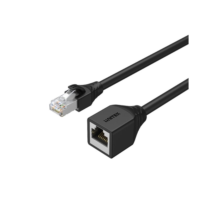 UNITEK C1896BK-2M verkkokaapeli musta Cat6 S/UTP (STP)