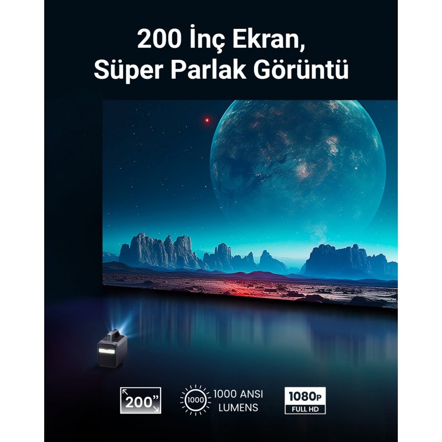 Eufy Nebula Mars 3 projektorilamp – 4