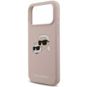 Karl Lagerfeld silicone double-headed 'MagSafe' case for Apple iPhone 17 Pro Max.