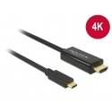 DeLOCK 85258 videokaabliadapter 1 m USB tüüp-C HDMI Must DeLOCK 85258 videokaabliadapter 1 m USB tüüp-C HDMI Must