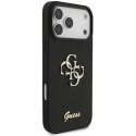 Чехол с фиксированными блестками 4G металлическим логотипом "Guess PU" для Apple iPhone 17 Pro Max. Чехол с фиксированными блестками 4G металлическим логотипом "Guess PU" для Apple iPhone 17 Pro Max.