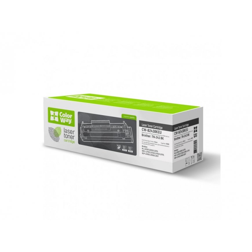 Colorway CW-B243BKEU toner cartridge 1 pc(s) Compatible Black
