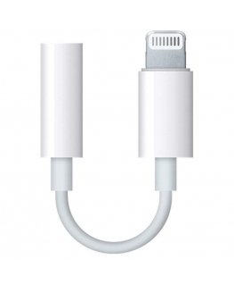 Dudao A23LEU Headphones Adapter 12Watt 1xUSB-A (1m USB-A to Lightning cable included) White