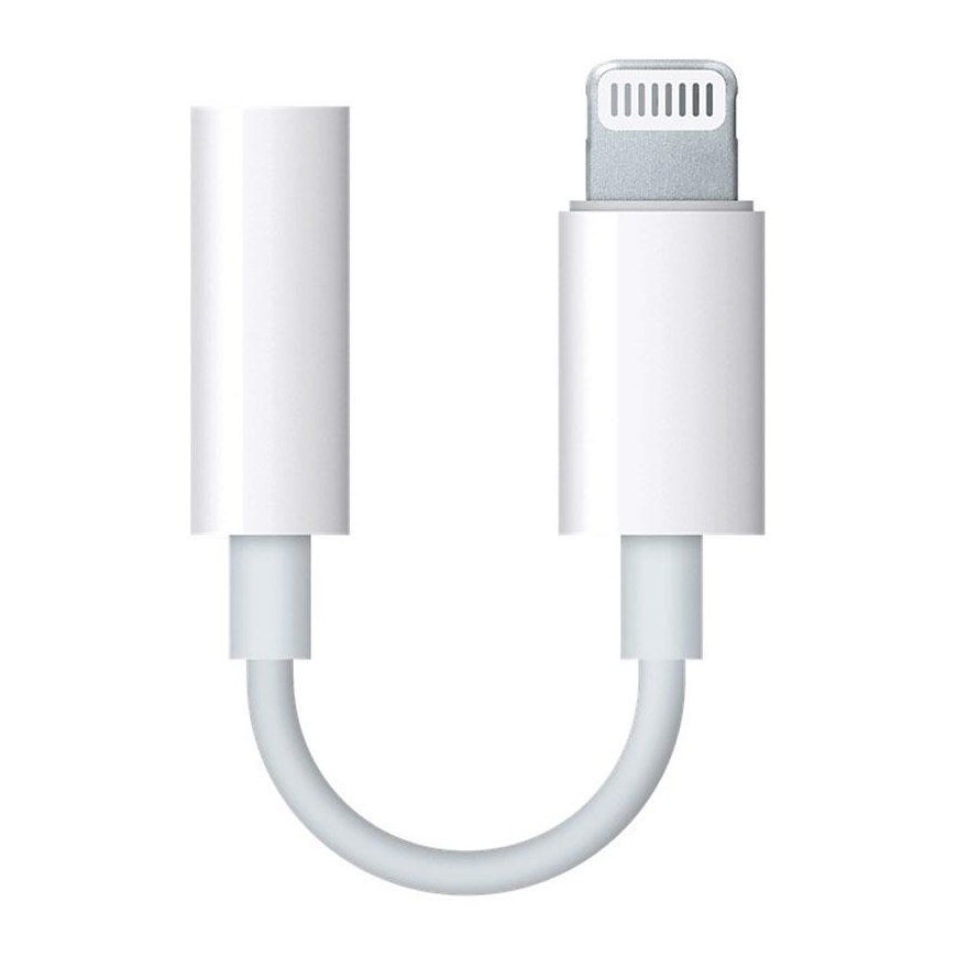 Dudao A23LEU -kuulokkeet, adapteri 12Watt 1xUSB-A (1m USB-A to Lightning -kaapeli mukana) Valkoinen