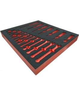Pro Foam Insert for Tool Drawers 8, 72 pcs - empty