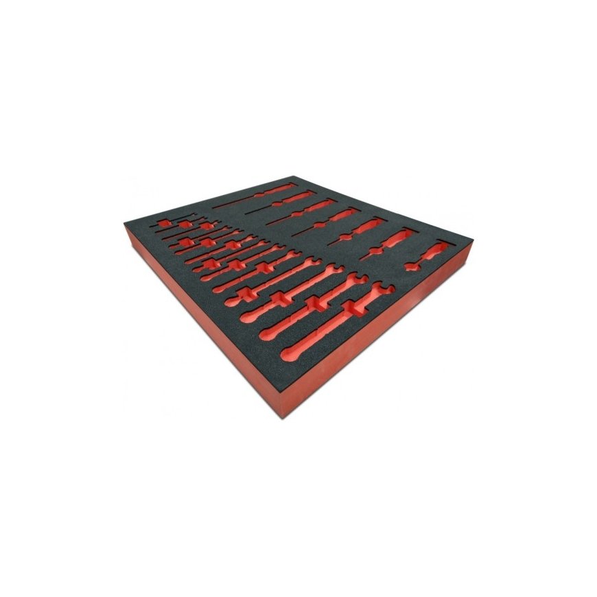 Pro Foam Insert for Tool Drawers 8, 72 pcs - empty