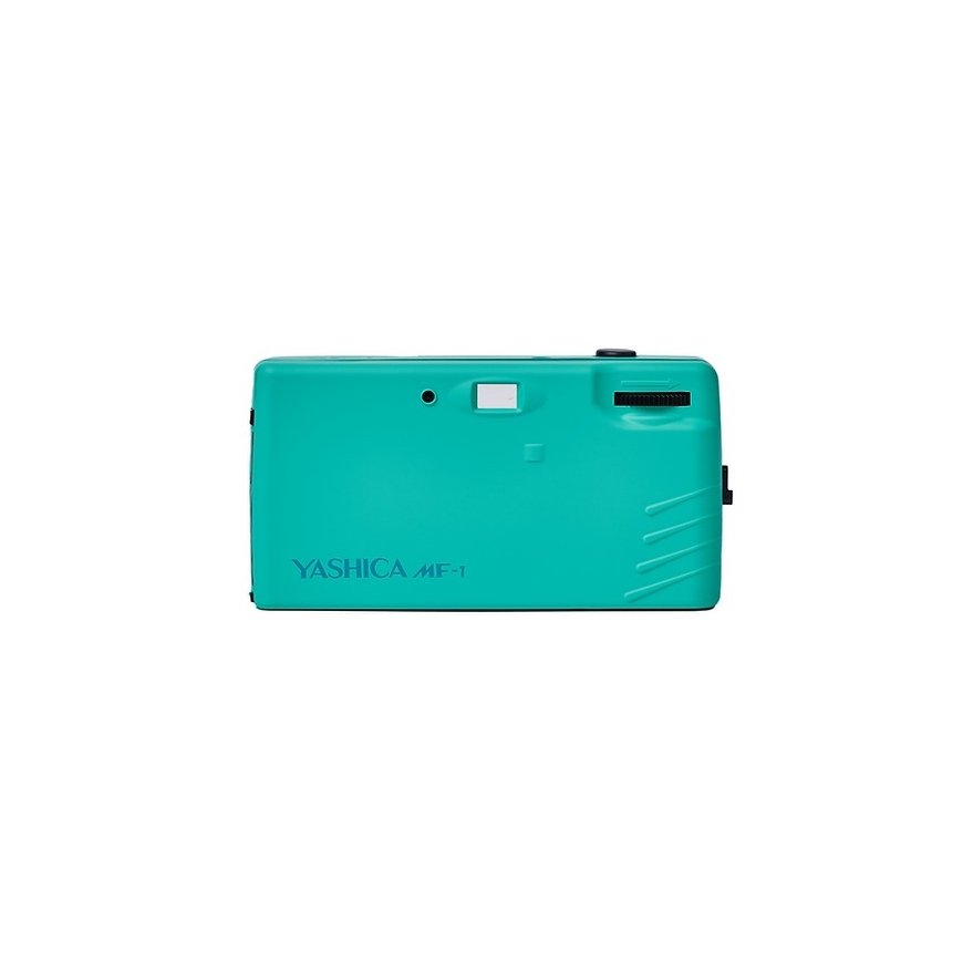 Yashica MF-1 Compact film camera 35 mm Turquoise – 2