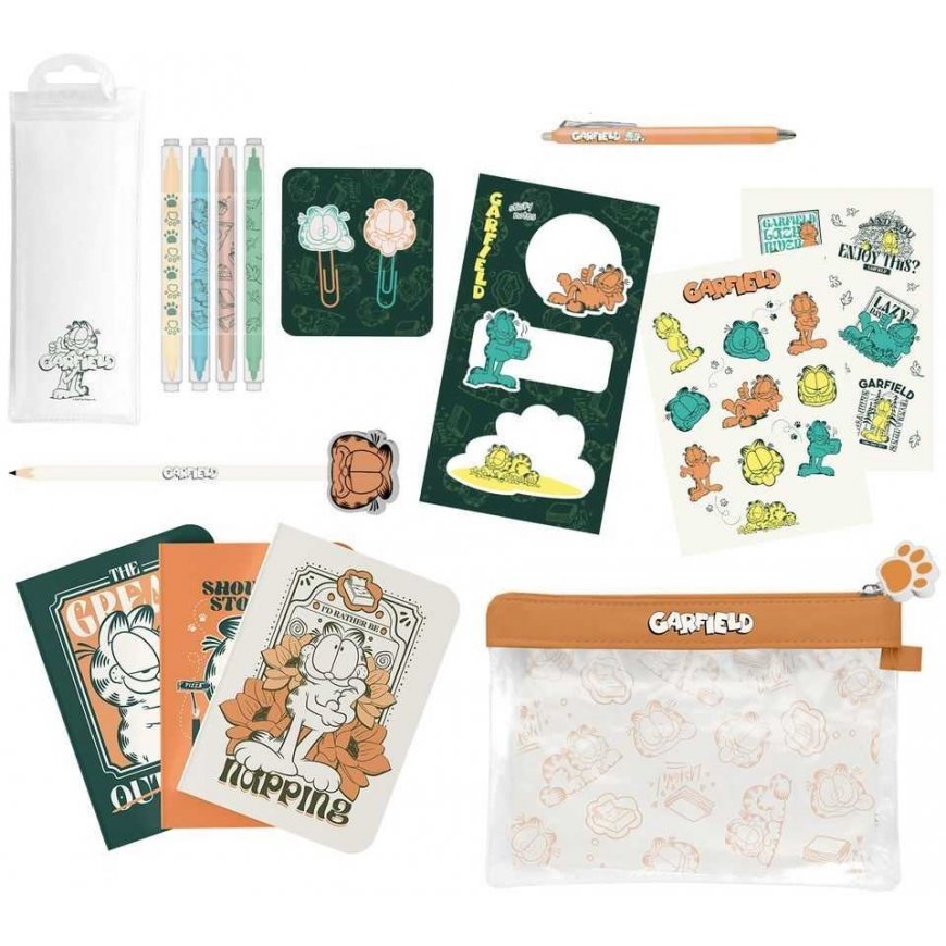 ERIK Garfield stationary set