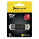 Intenso 3539491 USB-välkmälu 128 GB USB Type-A / USB Type-C 3.2 Gen 1 (3.1 Gen 1) Söehall