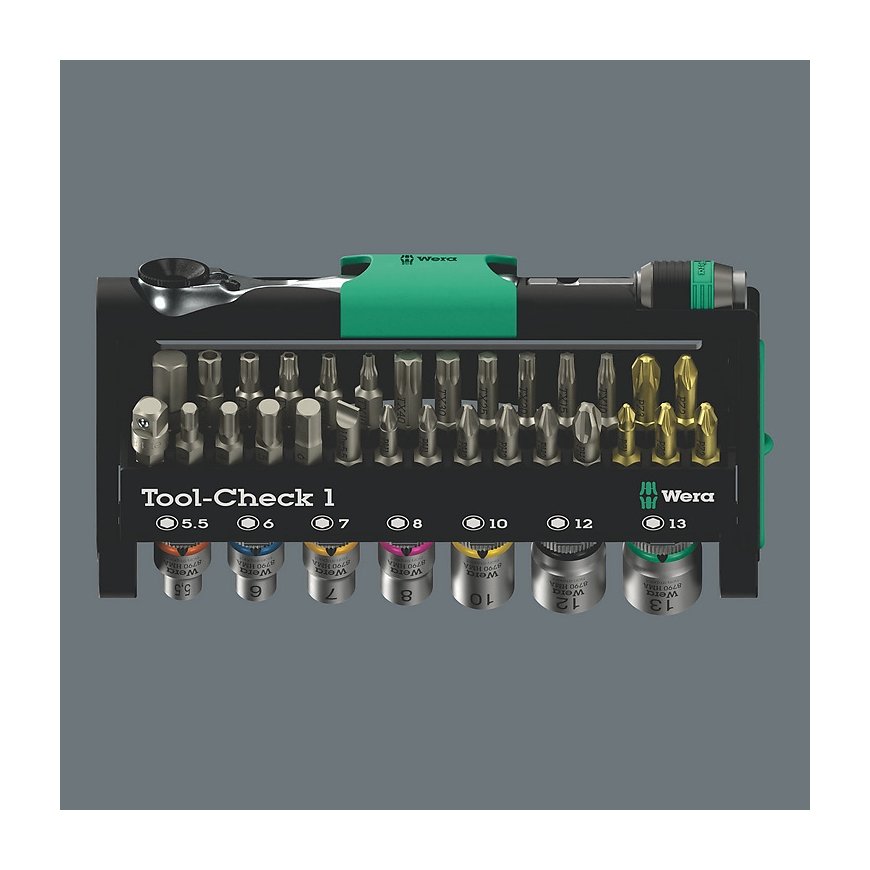Wera Tool-Check 1 1 kpl Ruostumaton teräs – 2