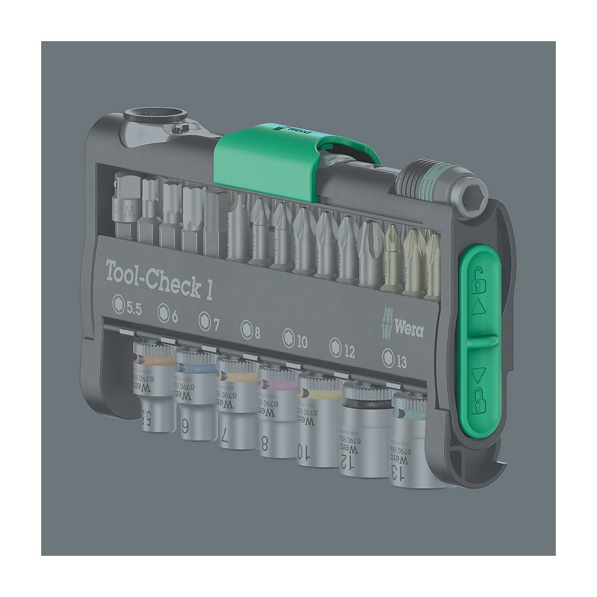 Wera Tool-Check 1 1 kpl Ruostumaton teräs – 3