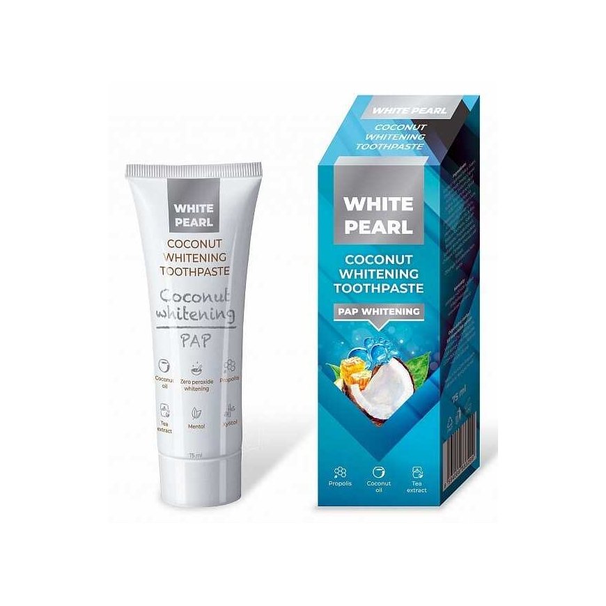 "Vitalcare PAP" whitening toothpaste with coconut oil - whitening toothpaste