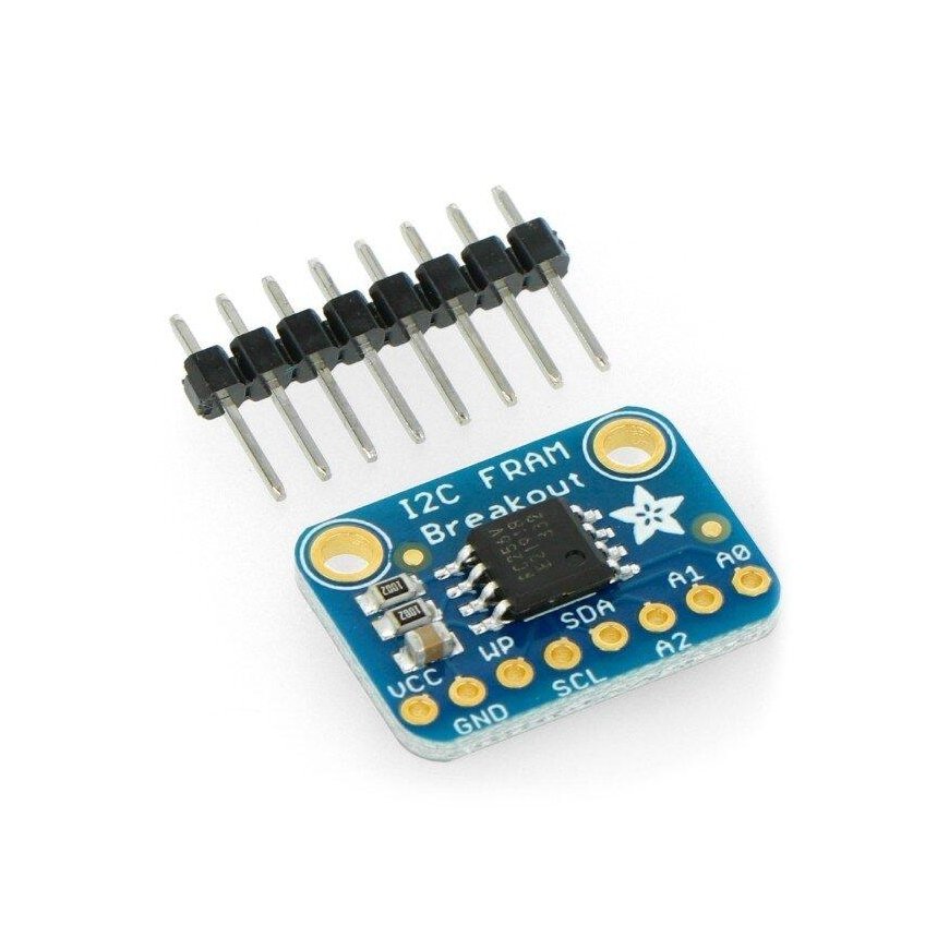 MB85RC256V, 256Kb / 32KB FRAM non-volatile I2C memory, Adafruit 1895 – 2