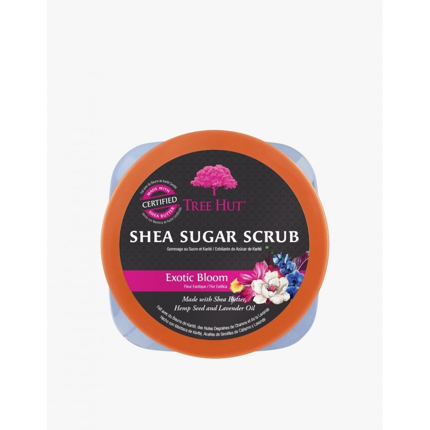 Tree Hut Exotic Bloom Скраб для тела 510 g – 4