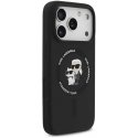 Karl Lagerfeldin nestemäinen silikoni "Karl and Choupette MagSafe" -kuori Apple iPhone 17 Pro:lle