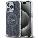 Guess PU Kiinteä Kimallus 4G Metallilogo Kuori iPhone 17 Musta Guess PU Kiinteä Kimallus 4G Metallilogo Kuori iPhone 17 Musta