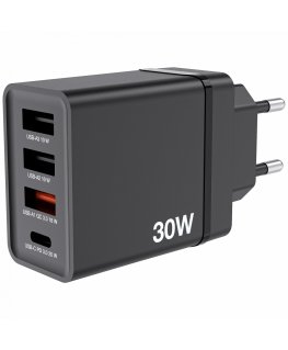 Verbatim 49700 mobile device charger Universal Black AC Fast charging Indoor