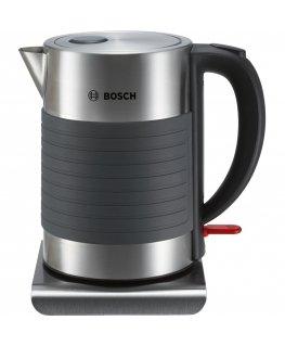 Bosch TWK7S05 vedenkeitin 1,7 L 2200 W musta, Harmaa