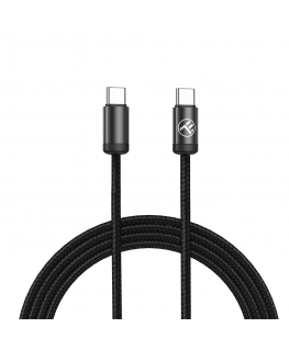 Tellur Minimalist USB-C - USB-C -kaapeli, 240W, 2m, musta