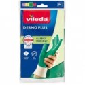 Vileda Dermo Plus ‘M’ Gloves Green Cotton, Nitrile Vileda Dermo Plus ‘M’ Gloves Green Cotton, Nitrile