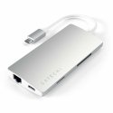Satechi ST-TCMA2S laptop dock/port replicator USB 3.2 Gen 1 (3.1 Gen 1) Type-C Silver Satechi ST-TCMA2S laptop dock/port replicator USB 3.2 Gen 1 (3.1 Gen 1) Type-C Silver