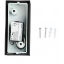 Suspended lamp V-tac Wall-mounted GU10 holder, 2 positions, aluminum, round, black, IP44 Suspended lamp V-tac Wall-mounted GU10 holder, 2 positions, aluminum, round, black, IP44