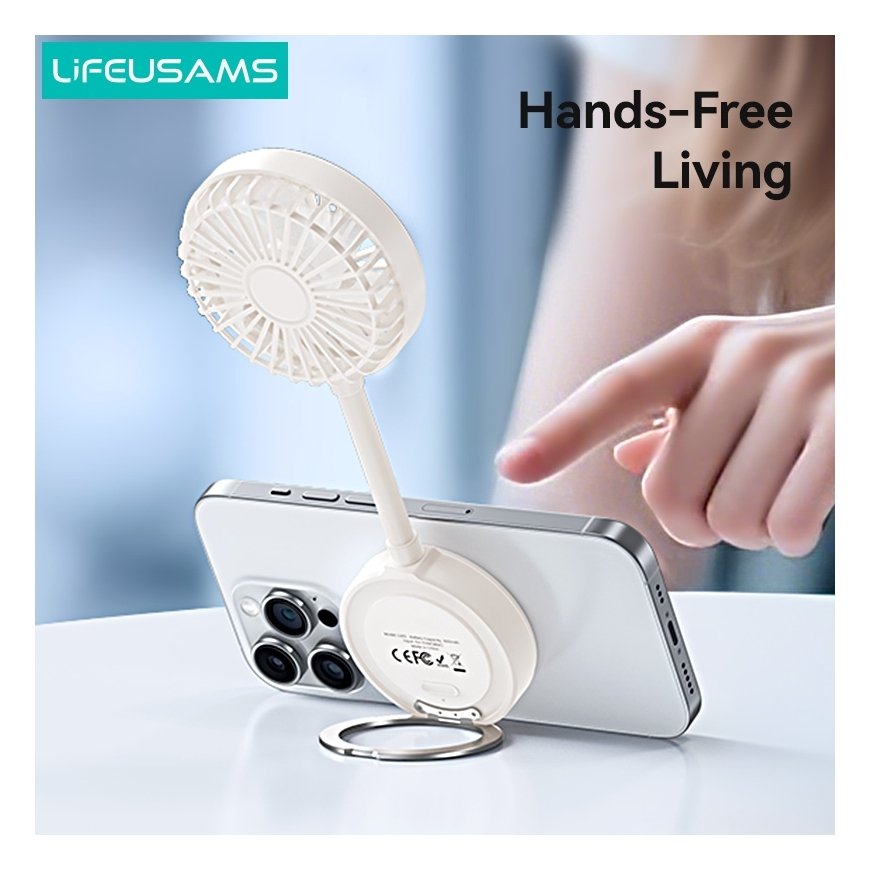 Käsituuletin USAMS LiFE LU02 musta